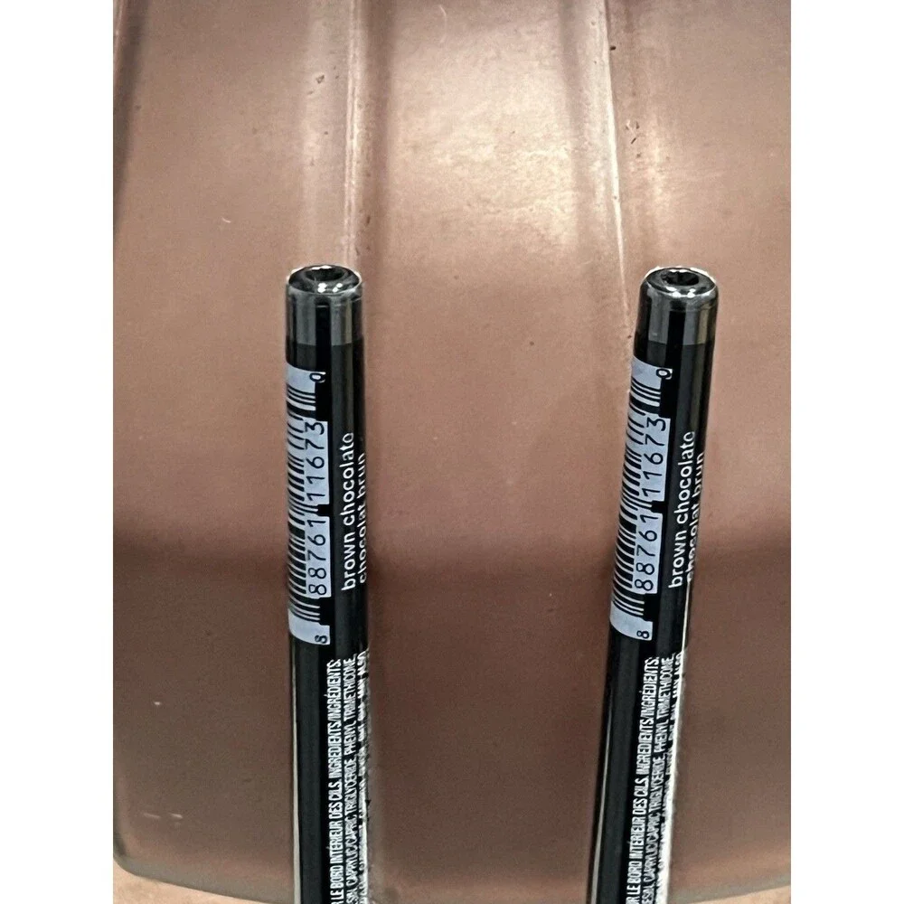 Avon Glimmersticks Waterproof Eye Liner Pencil - Brown Chocolate Lot Of 2 - NEW